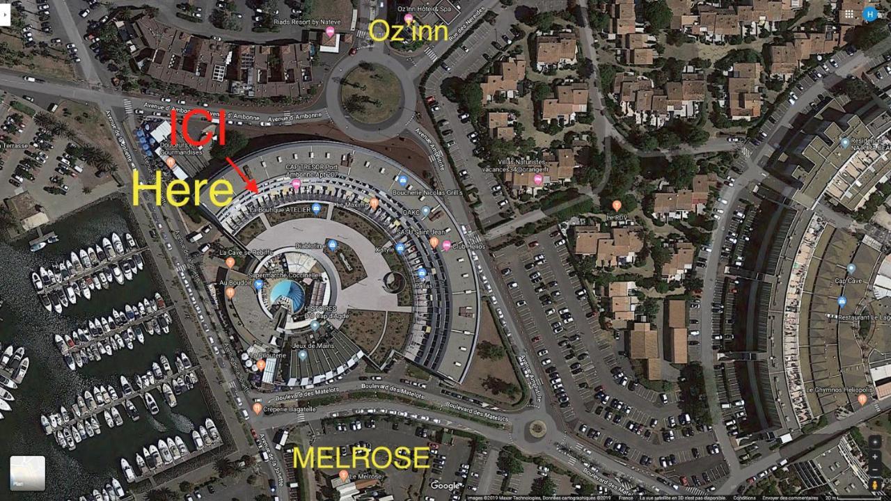 Le Cap d'Agde Grand T2 de standing avec box Village NATURISTE Buitenkant foto
